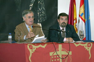 Ballester-Olmos durante su conferencia